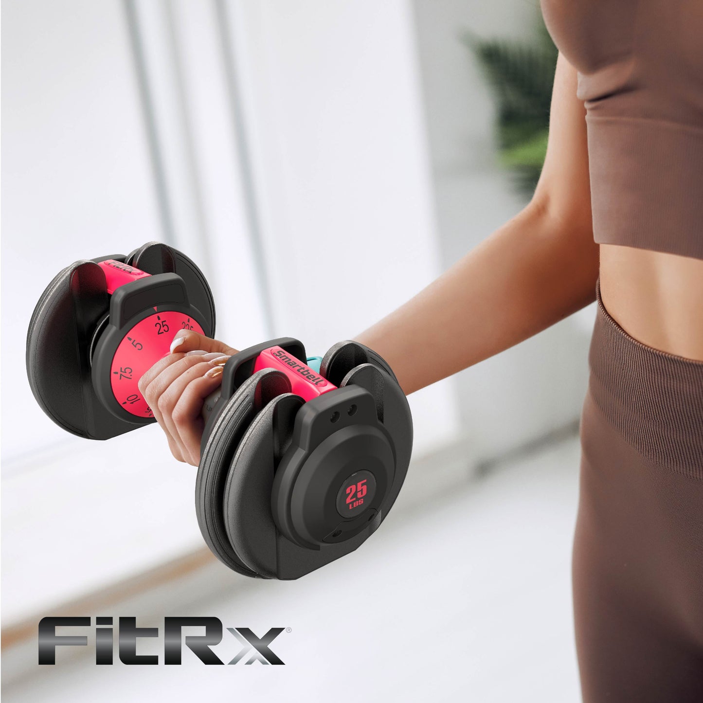 💪 Adjustable 25Lb Smartbell Dumbbell – 9-in-1 Quick-Select Weights