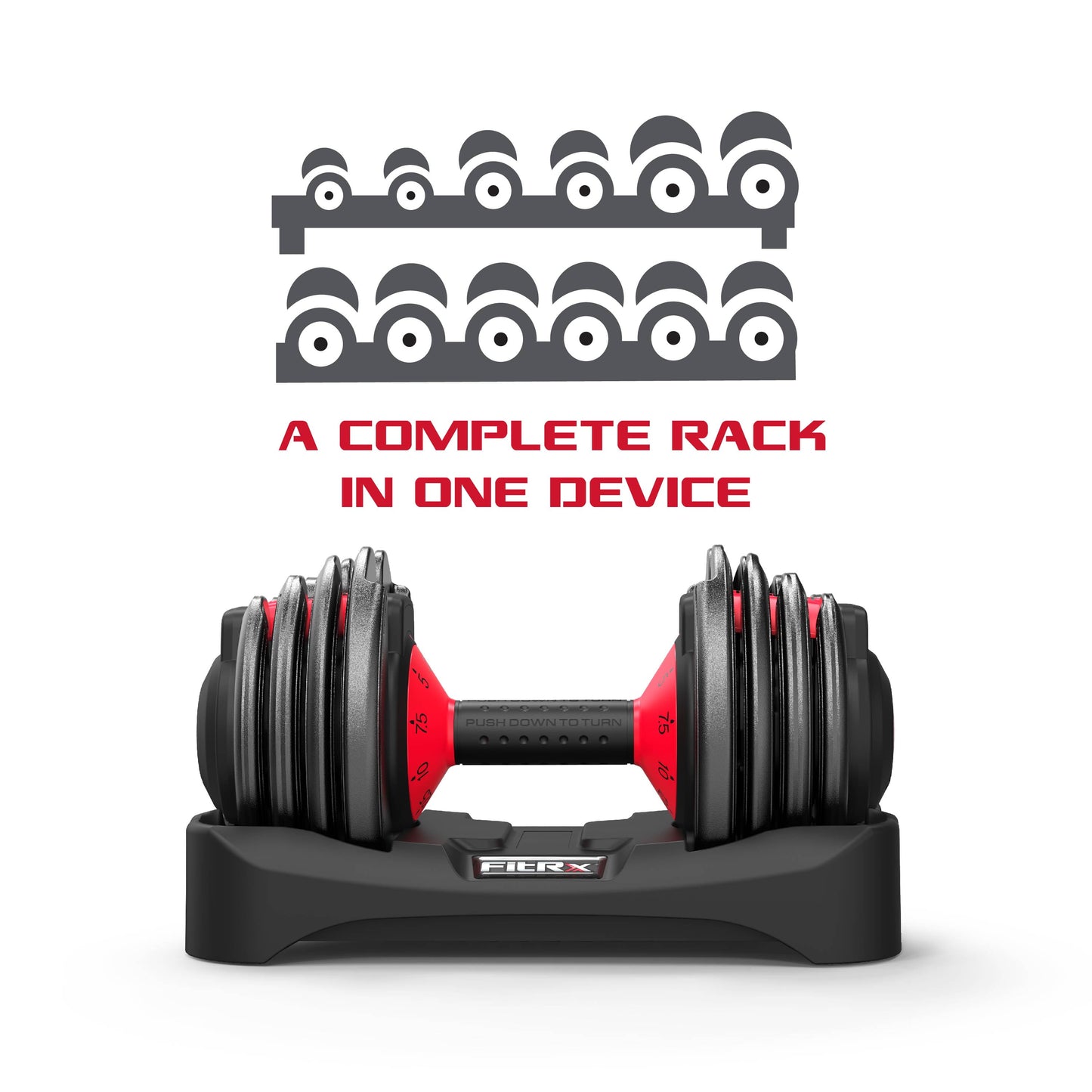 💪 Adjustable 25Lb Smartbell Dumbbell – 9-in-1 Quick-Select Weights