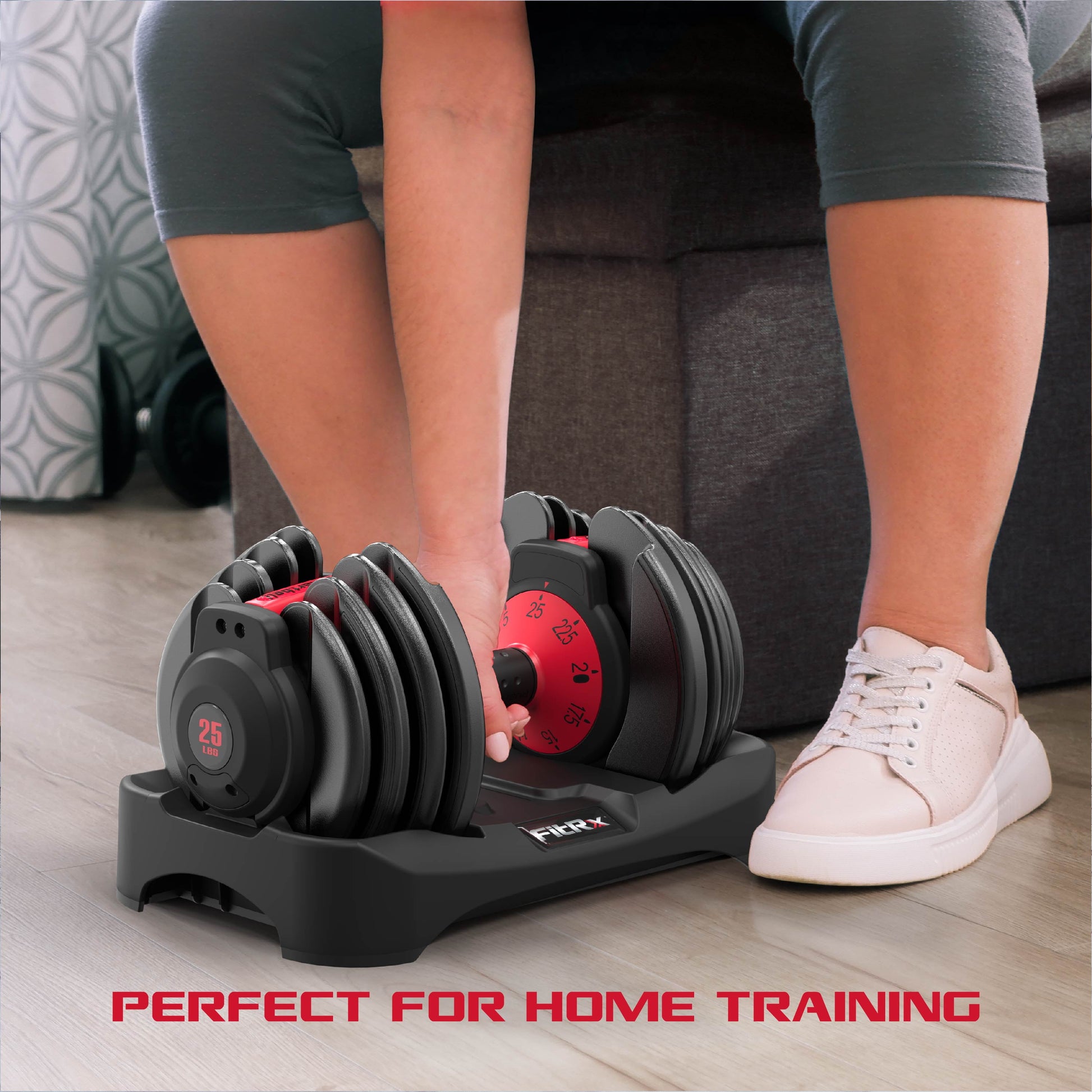 💪 Adjustable 25Lb Smartbell Dumbbell – 9-in-1 Quick-Select Weights